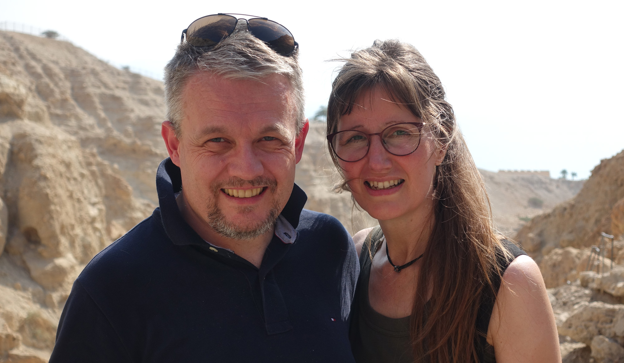 - sammen med min hustru i Israel oktober 2019