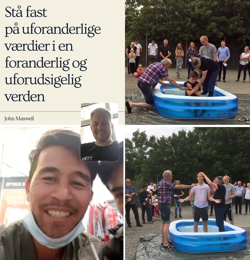 På Messenger med Mahdi (Afghanistan) i Berlin - Billeder fra dåb med Filip og Marco...